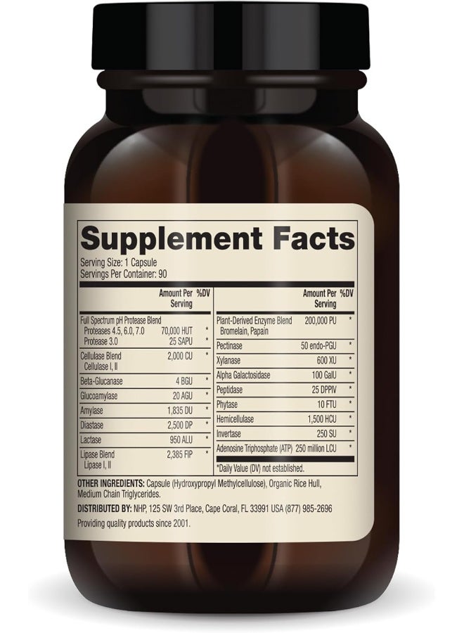 Dr. Mercola - Full Spectrum Enzymes For Women 90 Capsules - Image 3